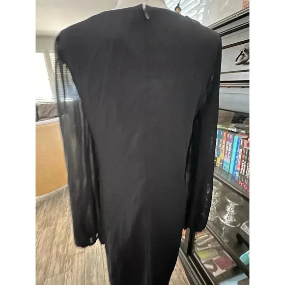 Laundry by Shelli Segal Black Shift Dress Size 6 - Picture 11 of 11